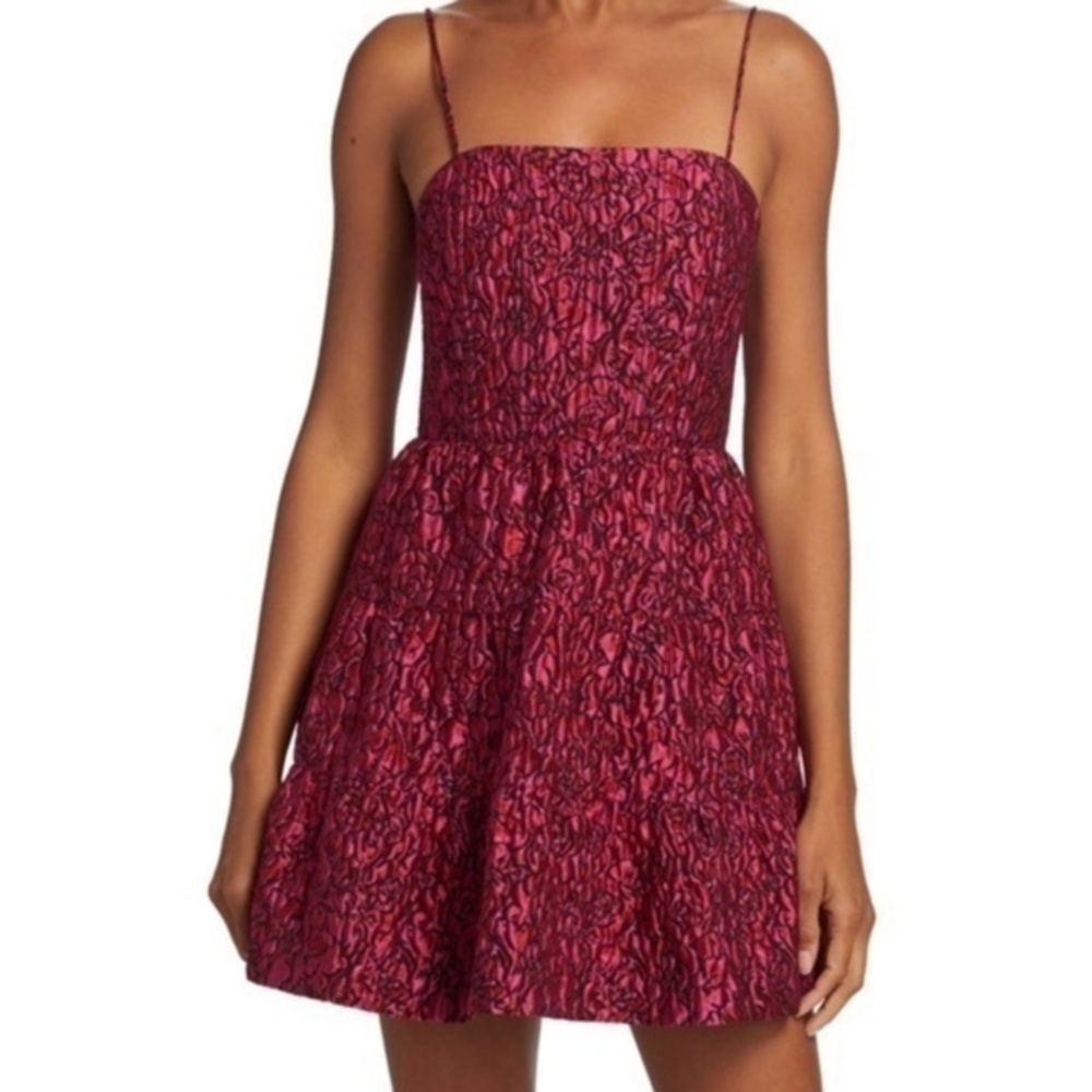 ALICE +‎ OLIVIA. Jamila Fit-&-Flare Dress.